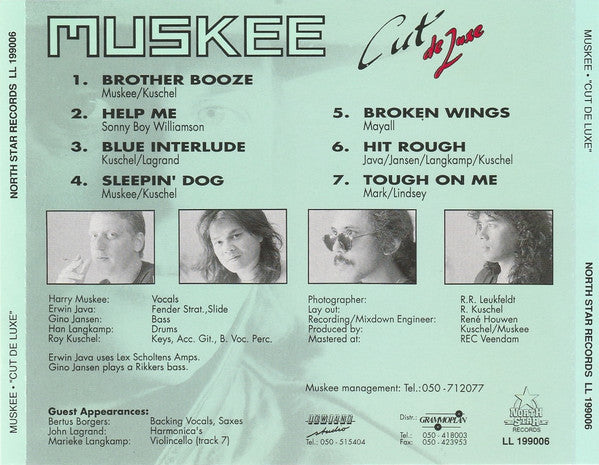 Harry Muskee : Cut De Luxe (CD, Album)