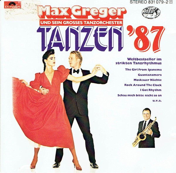 Max Greger Und Sein Großes Tanzorchester : Tanzen '87 (CD, Album)