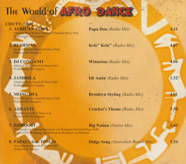 Various : The World Of Afro Dance (2xCD, Comp)