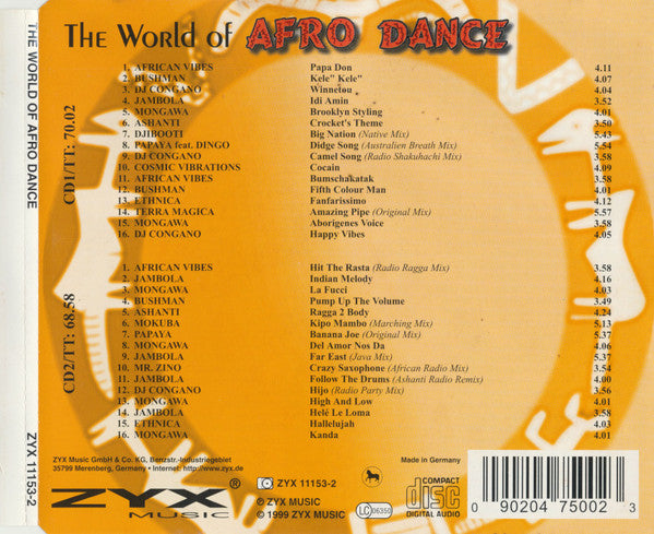 Various : The World Of Afro Dance (2xCD, Comp)
