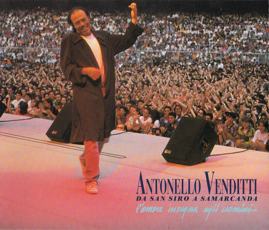 Antonello Venditti : Da San Siro A Samarcanda "L'Amore Insegna Agli Uomini" (2xCD, Album, Liv)