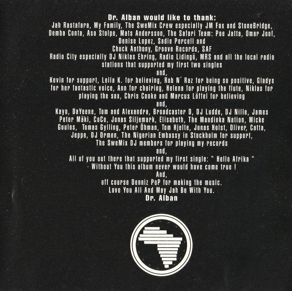 Dr. Alban : Hello Afrika (The Album) (CD, Album)