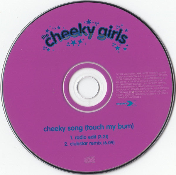 The Cheeky Girls : Cheeky Song (Touch My Bum) (CD, Single)
