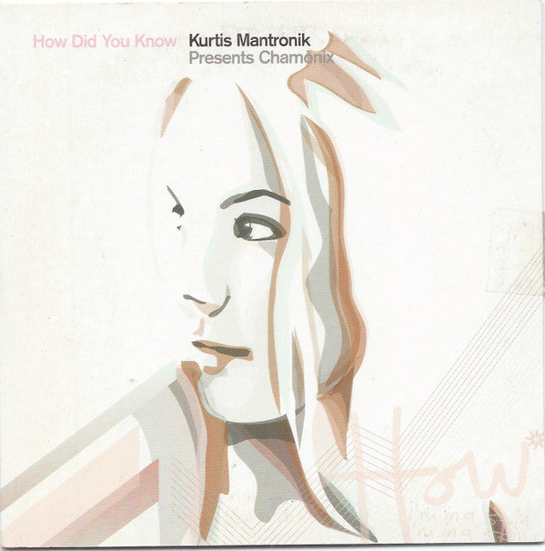 Kurtis Mantronik Presents Chamonix : How Did You Know (CD, Single)