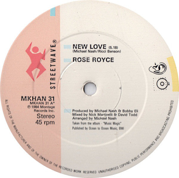 Rose Royce : New Love (12")