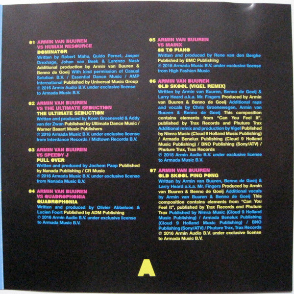 Armin van Buuren : Oldskool (Mini Album) (CD, Album)
