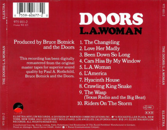 The Doors : L.A. Woman (CD, Album, RE, RM)