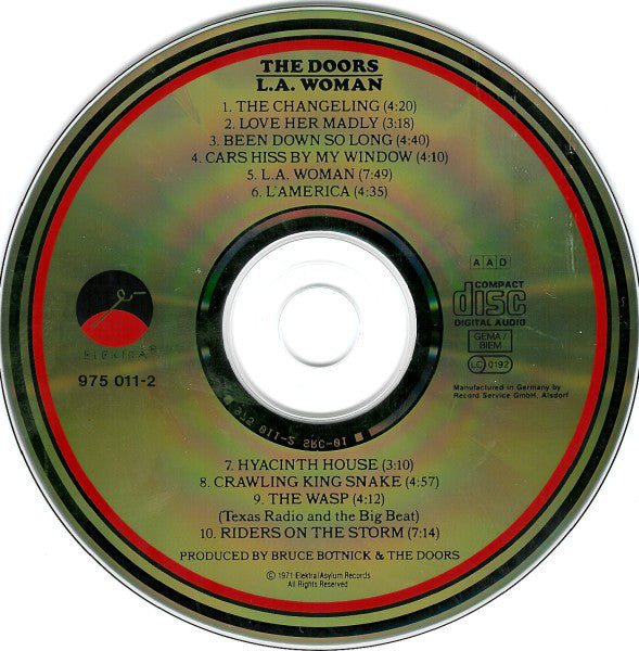 The Doors : L.A. Woman (CD, Album, RE, RM)