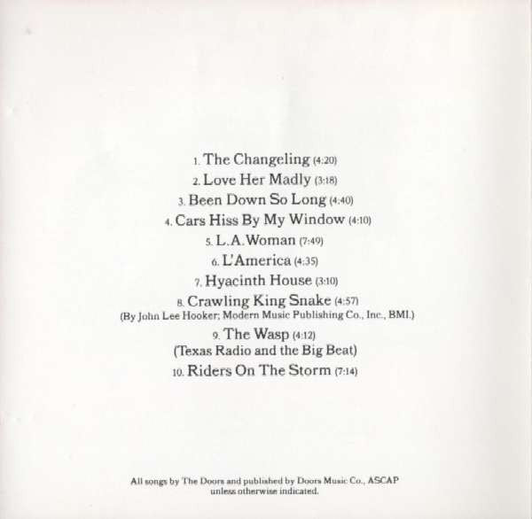 The Doors : L.A. Woman (CD, Album, RE, RM)