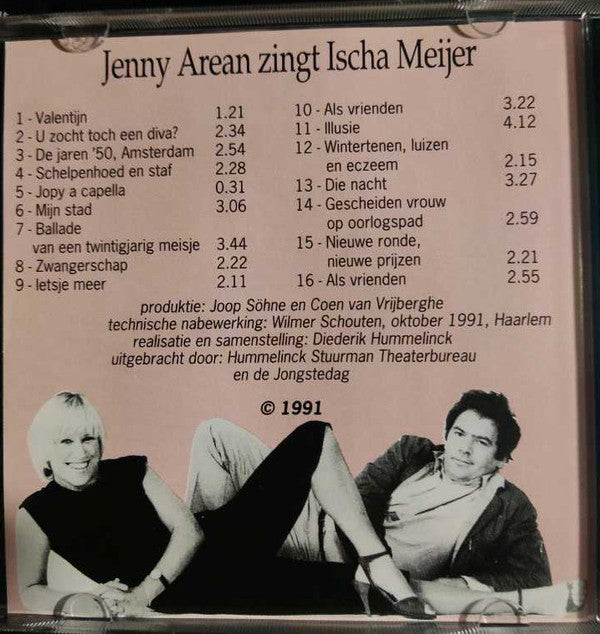 Jenny Arean : Zingt Ischa Meijer (CD, Album)
