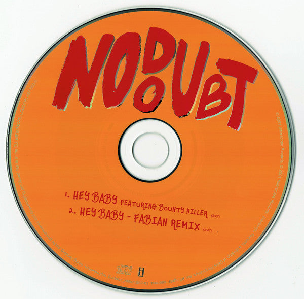 No Doubt : Hey Baby (CD, Single, Car)