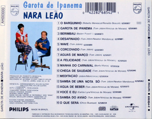 Nara Leão : Garota De Ipanema (CD, Album, RE, RP, AH)