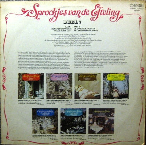 Various : Sprookjes Van De Efteling - Deel 7 (LP, Album, Blu)