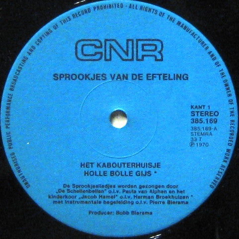 Various : Sprookjes Van De Efteling - Deel 7 (LP, Album, Blu)