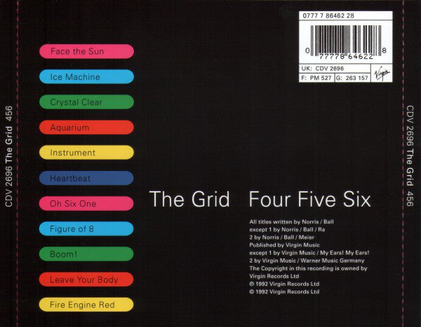 The Grid : Four Five Six (CD, Album)