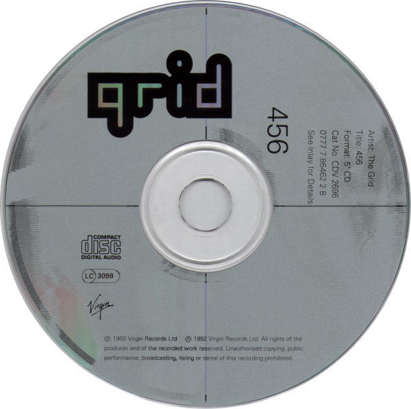 The Grid : Four Five Six (CD, Album)