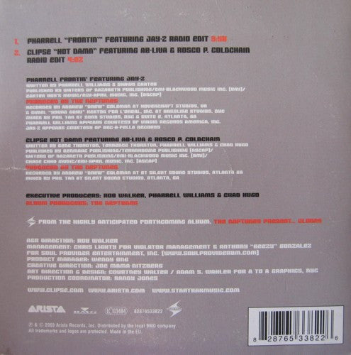 Pharrell Williams Featuring Jay-Z : Frontin'  (CD, Single)
