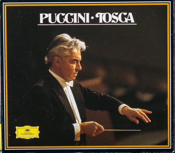 Giacomo Puccini  - Katia Ricciarelli, José Carreras, Ruggero Raimondi, Chor der Deutschen Oper Berlin, Berliner Philharmoniker, Herbert von Karajan : Tosca (2xCD, Album + Box)