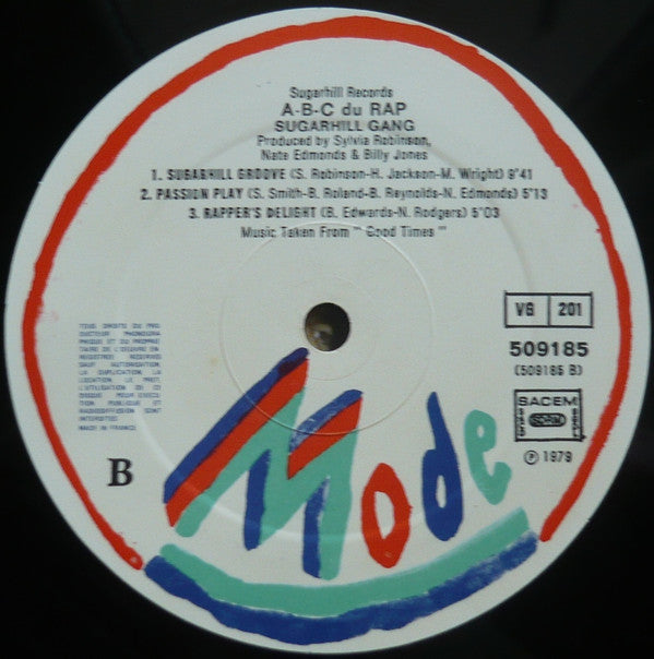 Sugarhill Gang : A.B.C. Du Rap (LP, Album, RE)