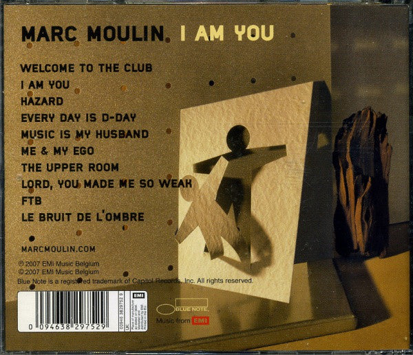 Marc Moulin : I Am You (CD, Album)