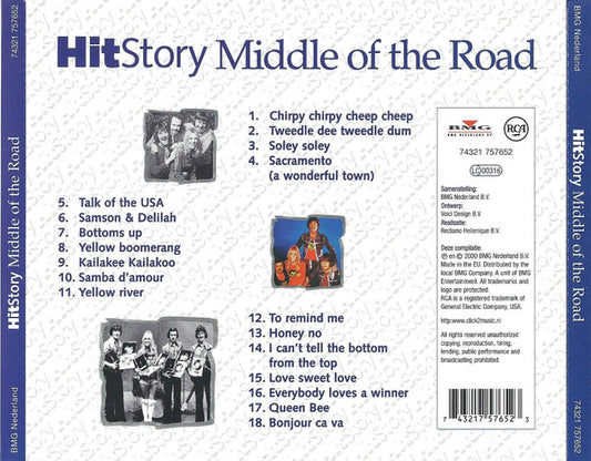 Middle Of The Road : HitStory (CD, Comp)