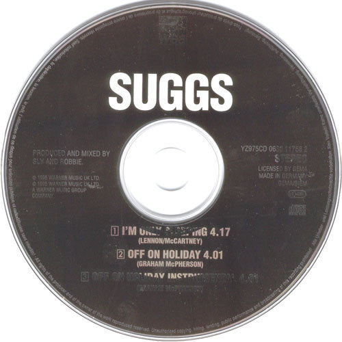 Suggs : I'm Only Sleeping / Off On Holiday (CD, Single)