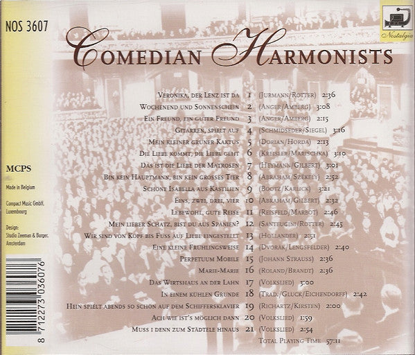 Comedian Harmonists : Best Of (CD, Album, Comp)