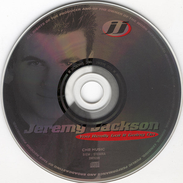 Jeremy Jackson : You Really Got It Going On (CD, Single)