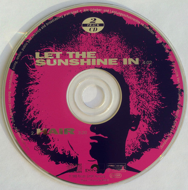 Udo Lindenberg - Nina Hagen - Ron Williams (7) - Uwe Ochsenknecht : Let The Sunshine In (CD, Single)
