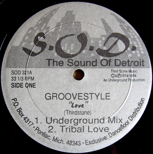 Groovestyle : Love / Freedom Train (12")