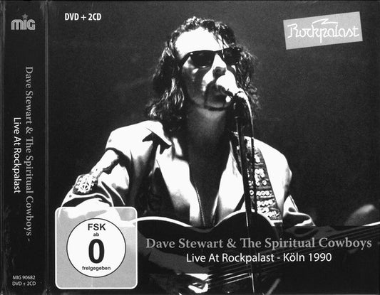 Dave Stewart And The Spiritual Cowboys : Live At Rockpalast - Köln 1990 (2xCD + DVD-V, NTSC, PCM)