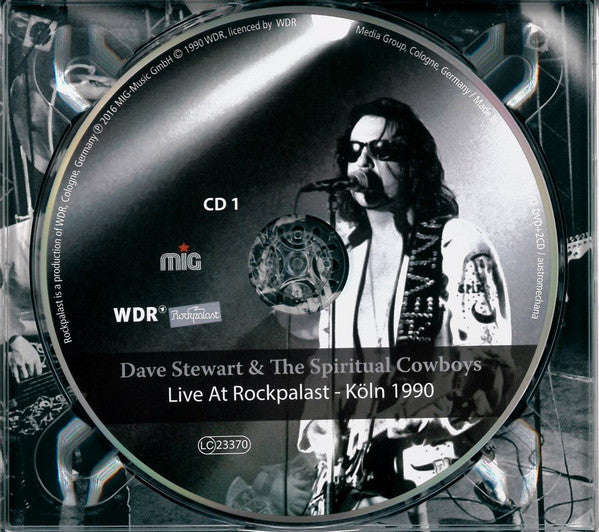 Dave Stewart And The Spiritual Cowboys : Live At Rockpalast - Köln 1990 (2xCD + DVD-V, NTSC, PCM)