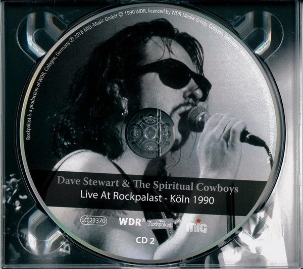 Dave Stewart And The Spiritual Cowboys : Live At Rockpalast - Köln 1990 (2xCD + DVD-V, NTSC, PCM)