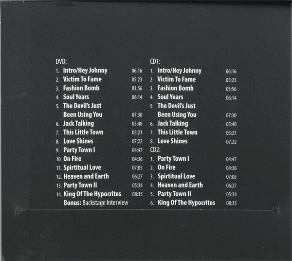 Dave Stewart And The Spiritual Cowboys : Live At Rockpalast - Köln 1990 (2xCD + DVD-V, NTSC, PCM)