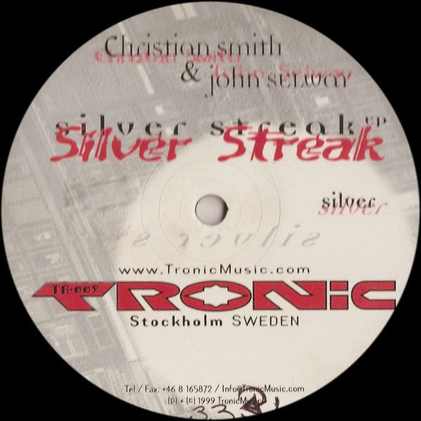 Christian Smith & John Selway : Silver Streak EP (12", EP)