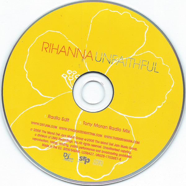 Rihanna : Unfaithful (CD, Single)