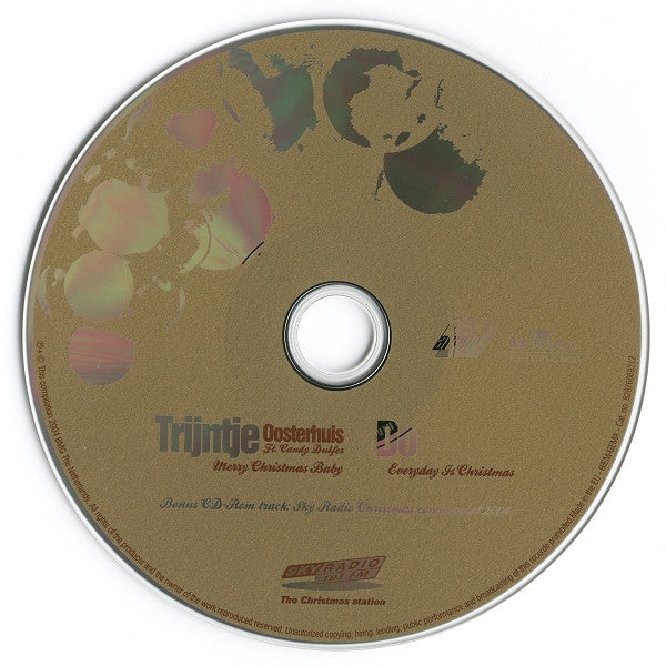 Trijntje Oosterhuis Ft. Candy Dulfer / Do : Merry Christmas Baby / Everyday Is Christmas (CD, Single, Enh)