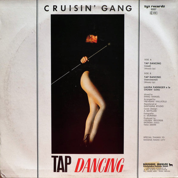 Laura Fadinger E La Cruisin' Gang : Tap Dancing (12")