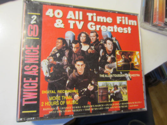The Allen Toussaint Orchestra : 40 All Time Film & TV Greatest (2xCD, Comp)