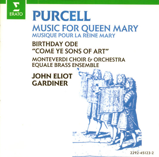 Henry Purcell, The Monteverdi Choir & The Monteverdi Orchestra, Equale Brass, John Eliot Gardiner : Music For Queen Mary (CD, Album, RE)