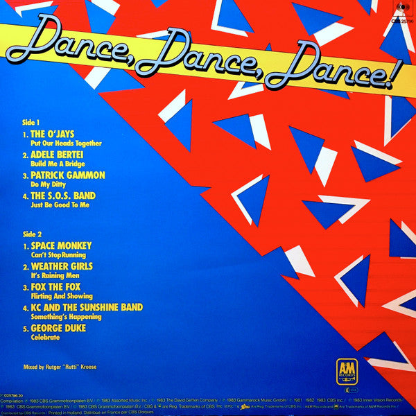 Various : Dance, Dance, Dance! (LP, Comp, Mixed)