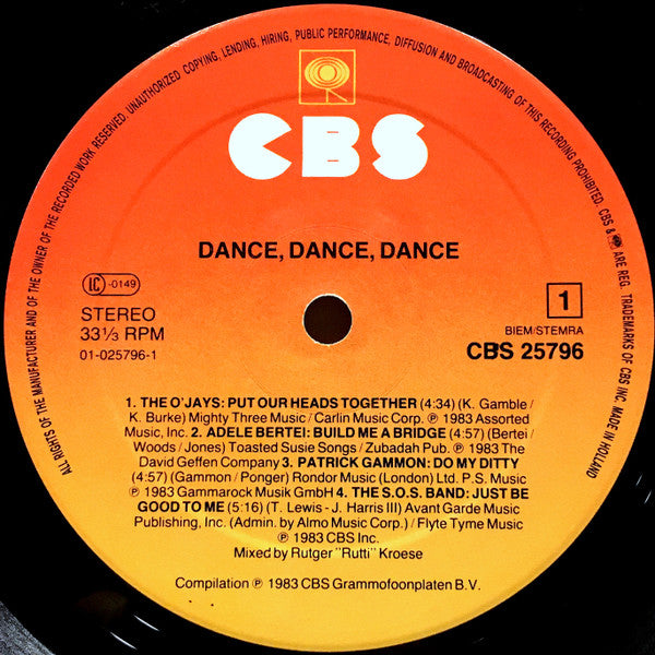Various : Dance, Dance, Dance! (LP, Comp, Mixed)