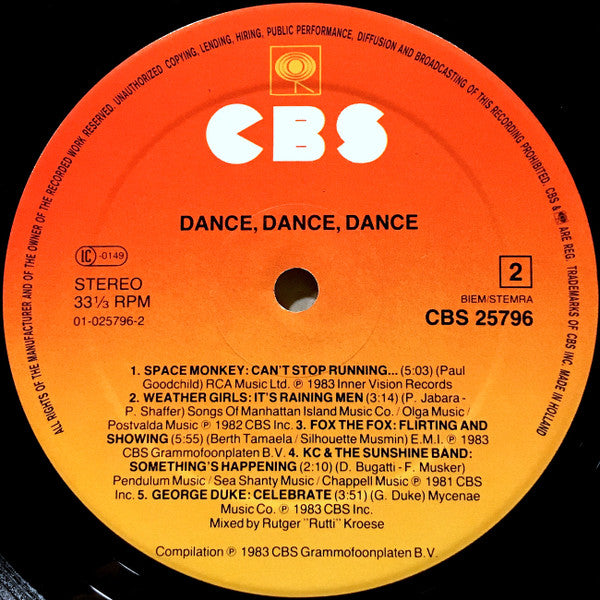 Various : Dance, Dance, Dance! (LP, Comp, Mixed)