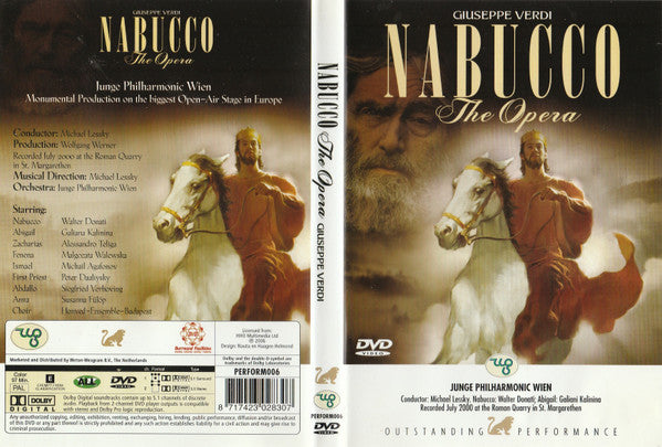 Giuseppe Verdi Orchestra Junge Philharmonie Wien Conductor Michael Lessky : Nabucco The Opera (DVD-V, PAL)