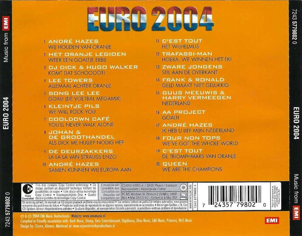 Various : Euro 2004 (CD, Comp)