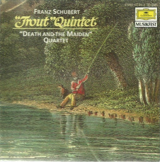 Franz Schubert : "Trout" Quintet / "Death And The Maiden" Quartet (CD, Comp, RM)