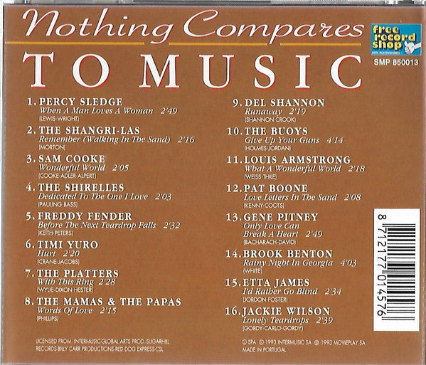 Various : Nothing Compares To Music (CD, Comp)