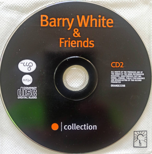 Barry White : Barry White & Friends (2xCD, Comp, Sli)