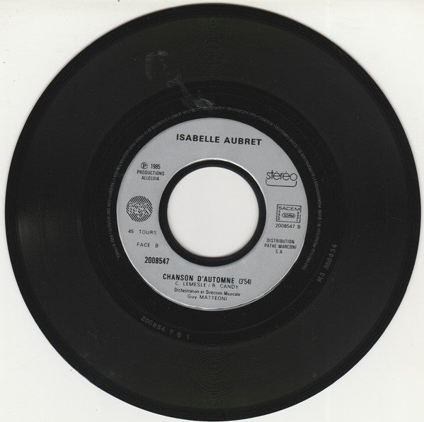 Isabelle Aubret : 1789 (7", Single)