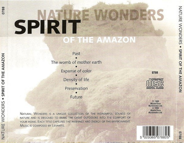 Levantis : Nature Wonders - Spirit Of The Amazon (CD, Album)